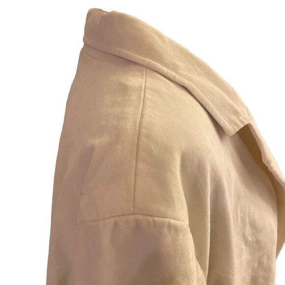 Gap Cream Y2K Velvet Long Sleeve Blazer Size 20‎ - Picture 7 of 13